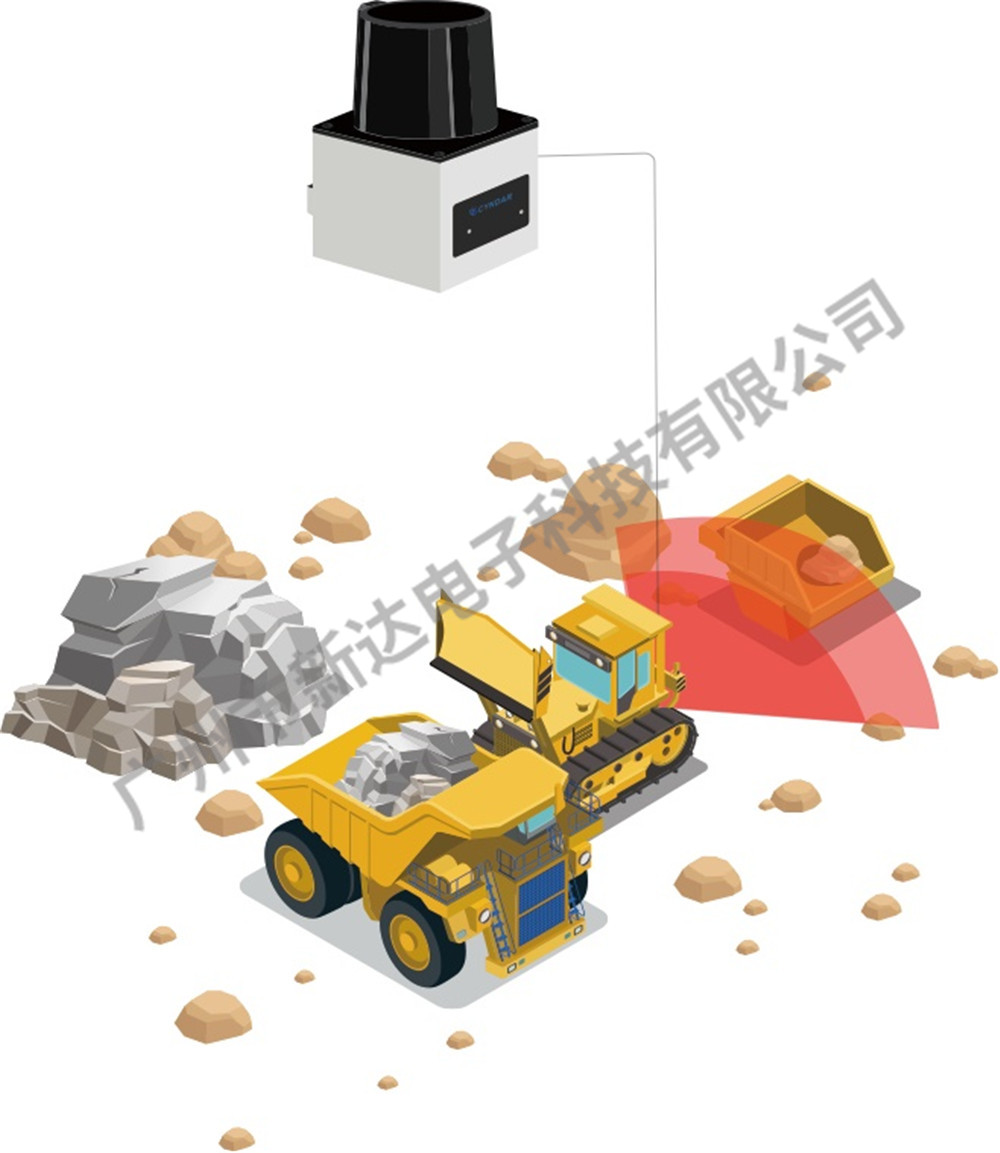 激光雷達(dá)保護(hù)輪式裝載機(jī)和推土機(jī)
